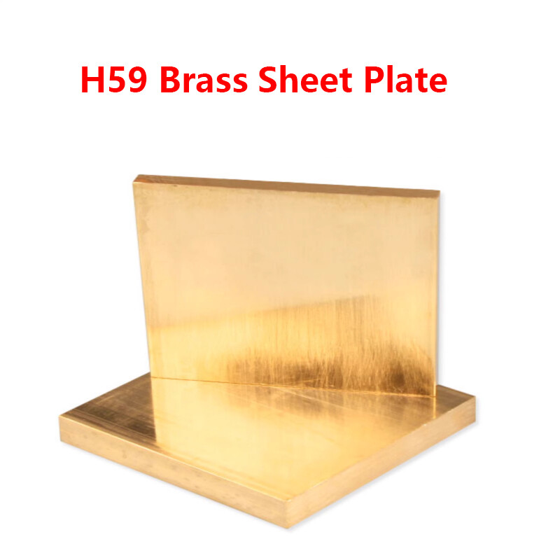 H59 Brass Sheet Plate 0.1mm-5mm Thick Brass Plate Metal Cut Sheet Various sizes