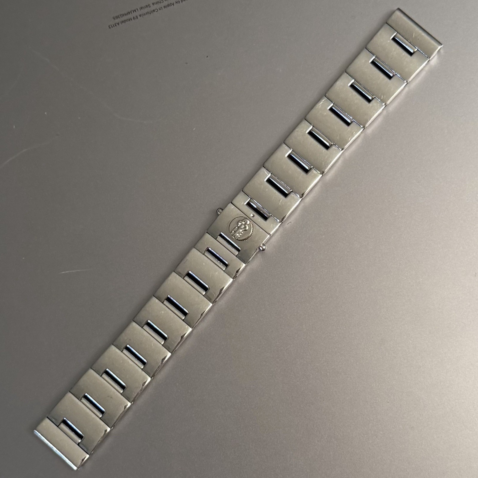 Genuine Corum Tabogan Womens Stainless Steel Watch Bracelet Lock Clasp -Vintage