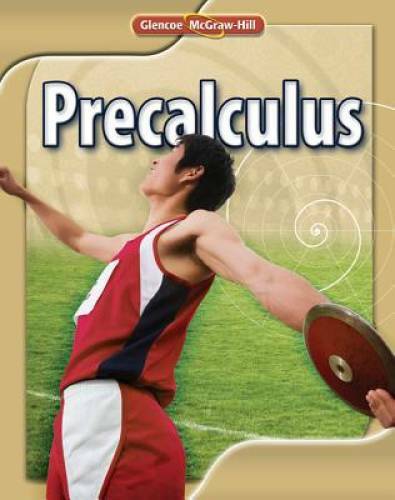 Glencoe Precalculus Student Edition (ADVANCED MATH CONCEPTS) - Hardcover - GOOD