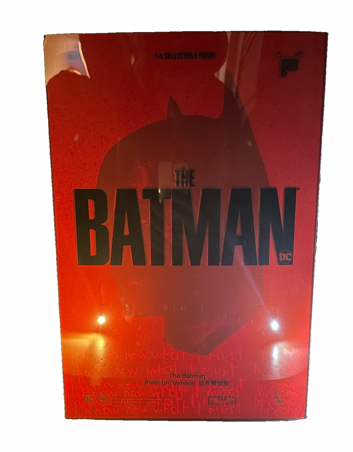 INART 1/6 The Batman Premium Figure. Unopened rooted hair head sculpt. INART 1/6 The Batman Premium Figure. Unopened rooted hair head sculpt.