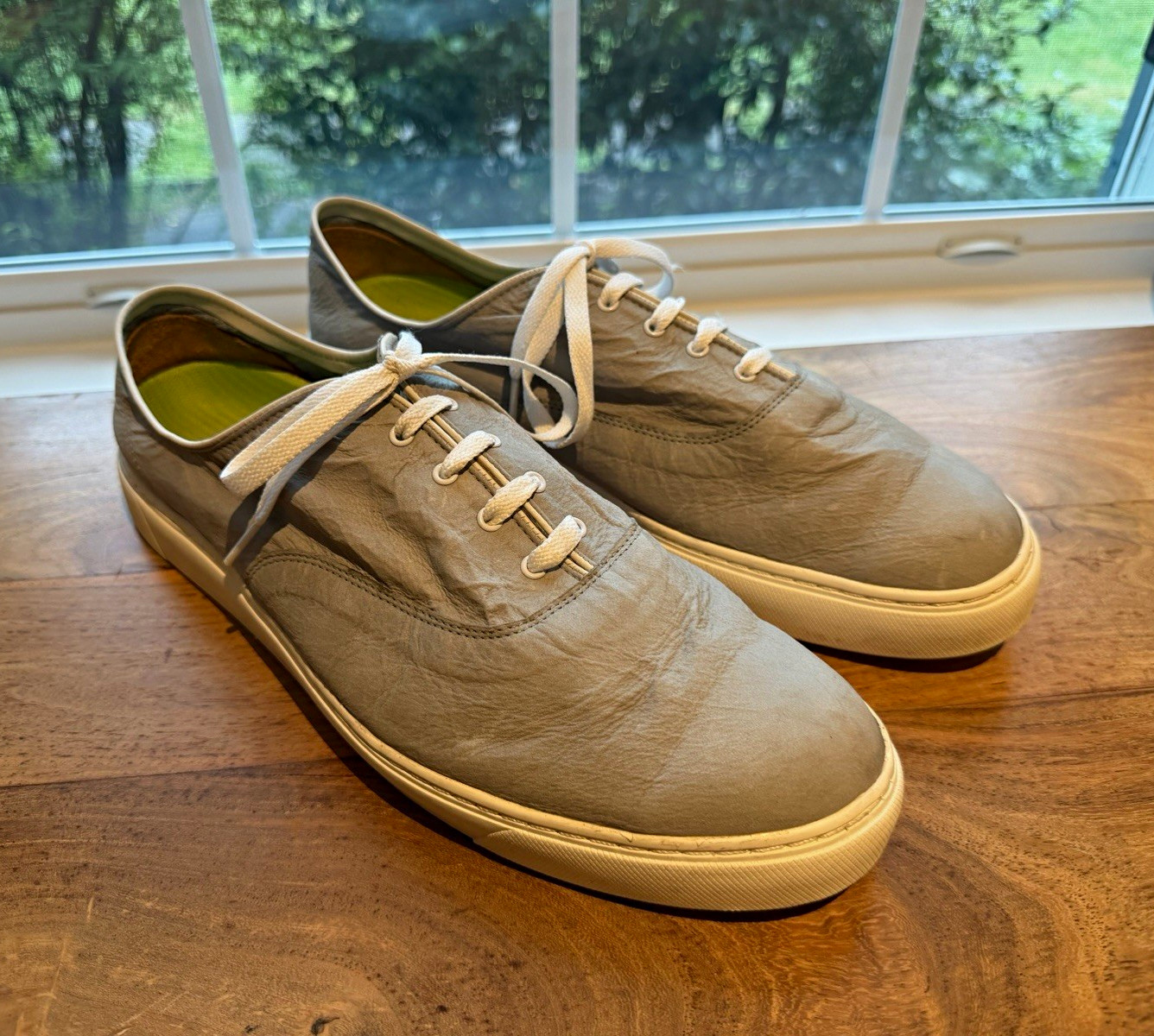 Viberg Deck Shoe Dyneema Sneaker Vibram Sole Gray 11.5 (fit US 12-12.5)