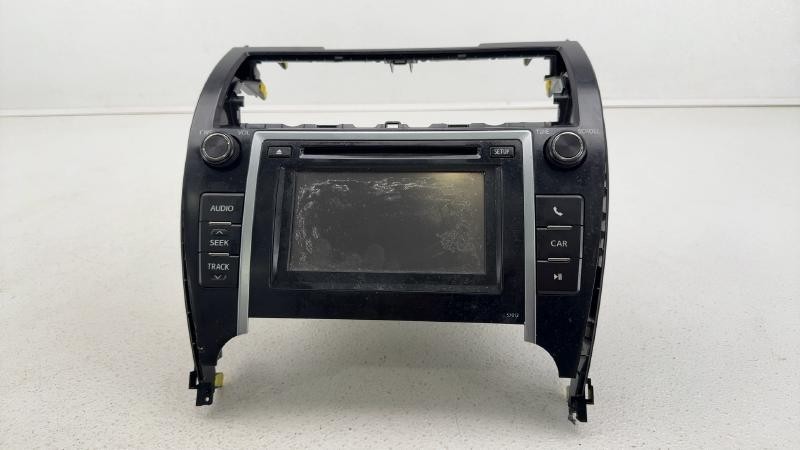 2012 Toyota Camry AM-FM CD Player Radio Display Receiver ID 57012 Assembly OEM