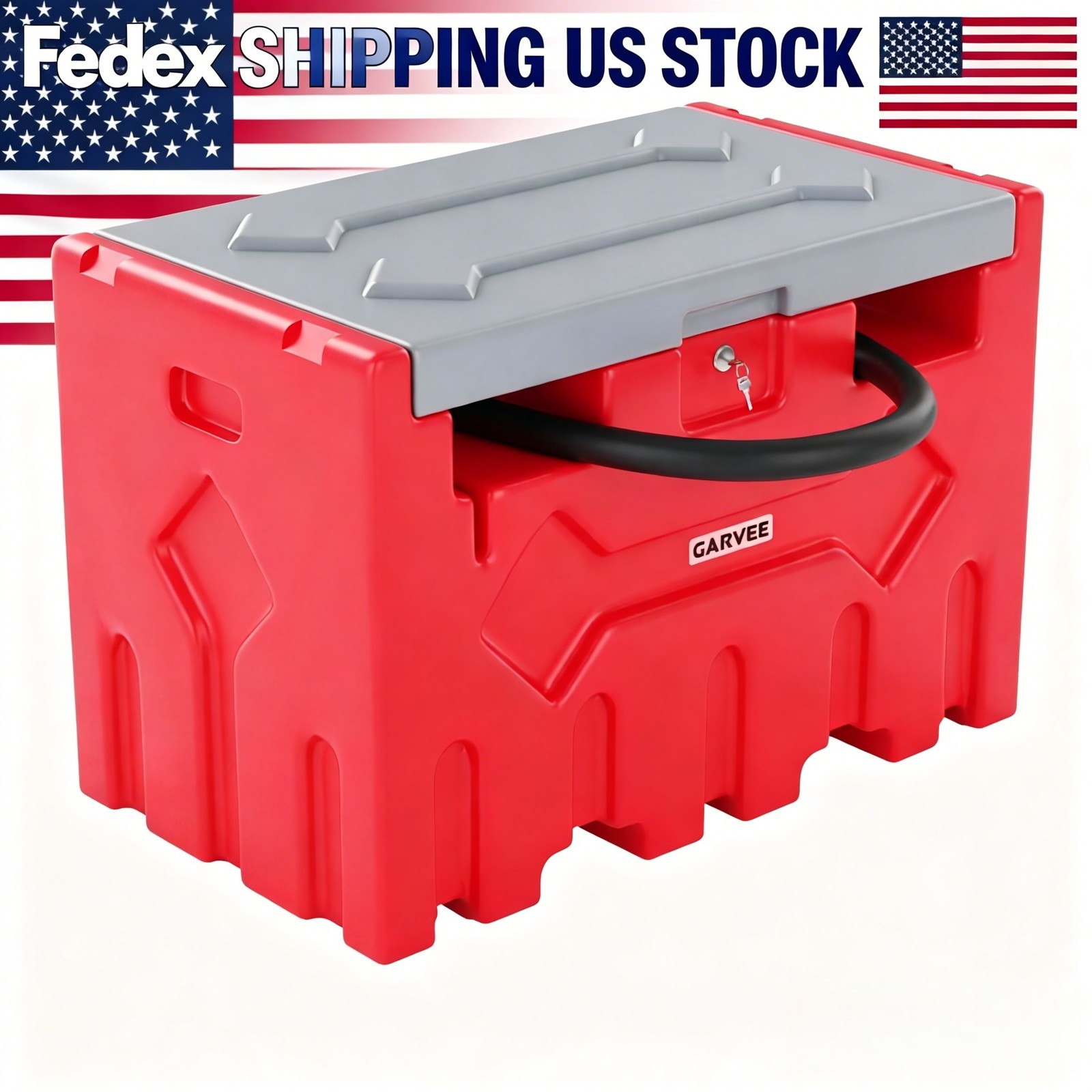52 gal Diesel Fuel Tank with 12V Electric Transfer Pump High Flow Rate Portable 52 gal Diesel Fuel Tank with 12V Electric Transfer Pump High Flow Rate Portable