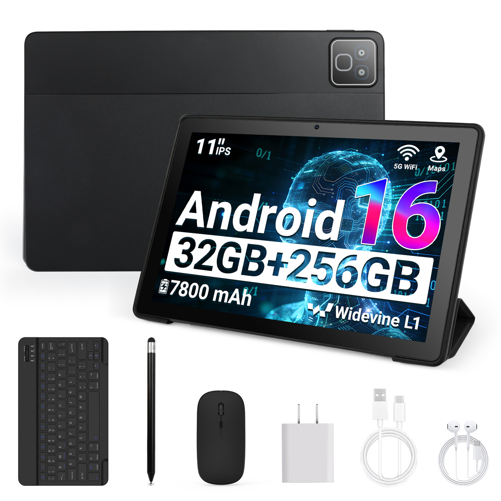 Android 16 Tablet 11 inch 32GB+256GB+1TB Expand Octa-core 7800mAh WIFI BT LCD Android 16 Tablet 11 inch 32GB+256GB+1TB Expand Octa-core 7800mAh WIFI BT LCD