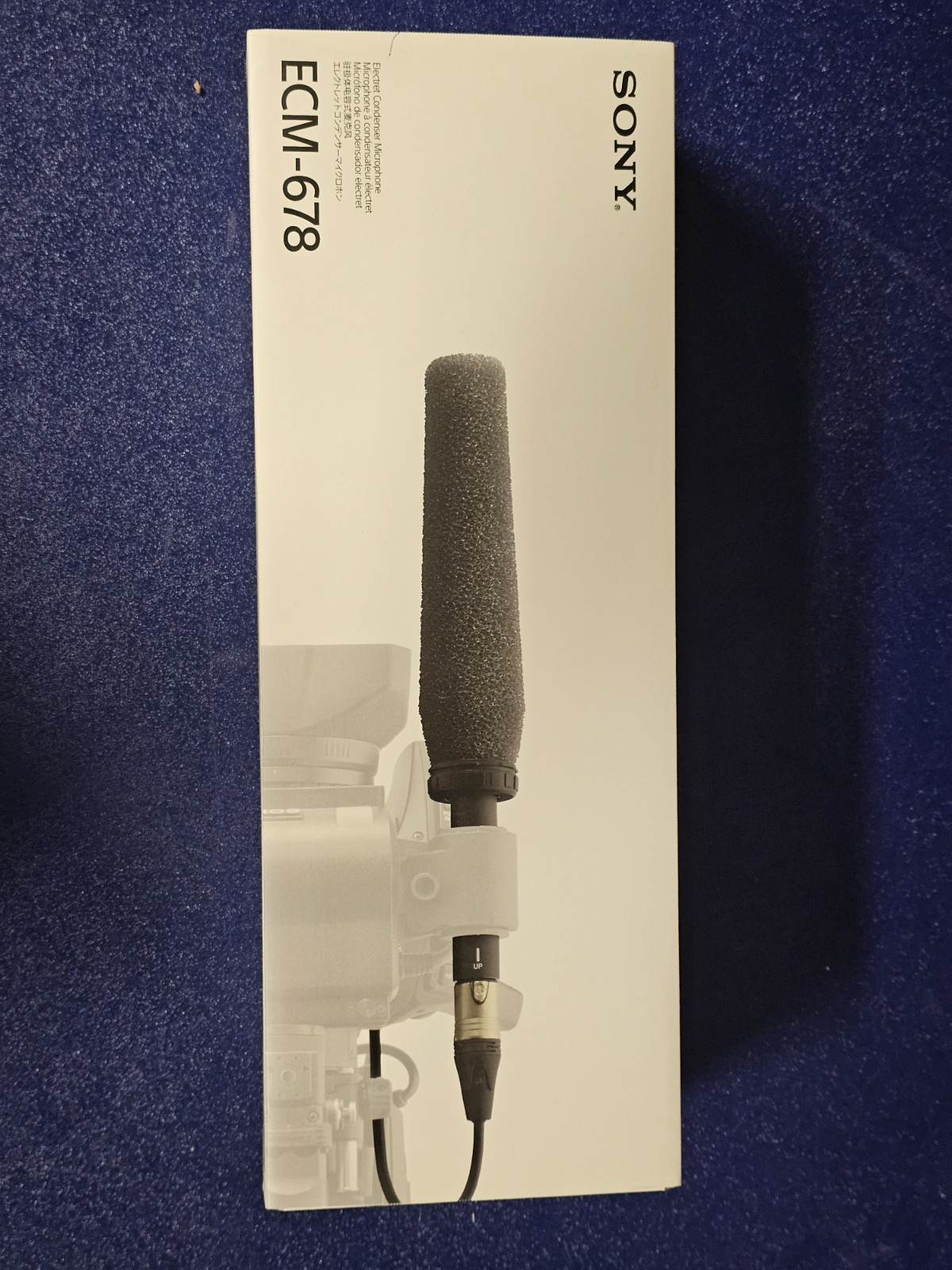 Sony ECM-678 Shotgun Electret Condenser Microphone