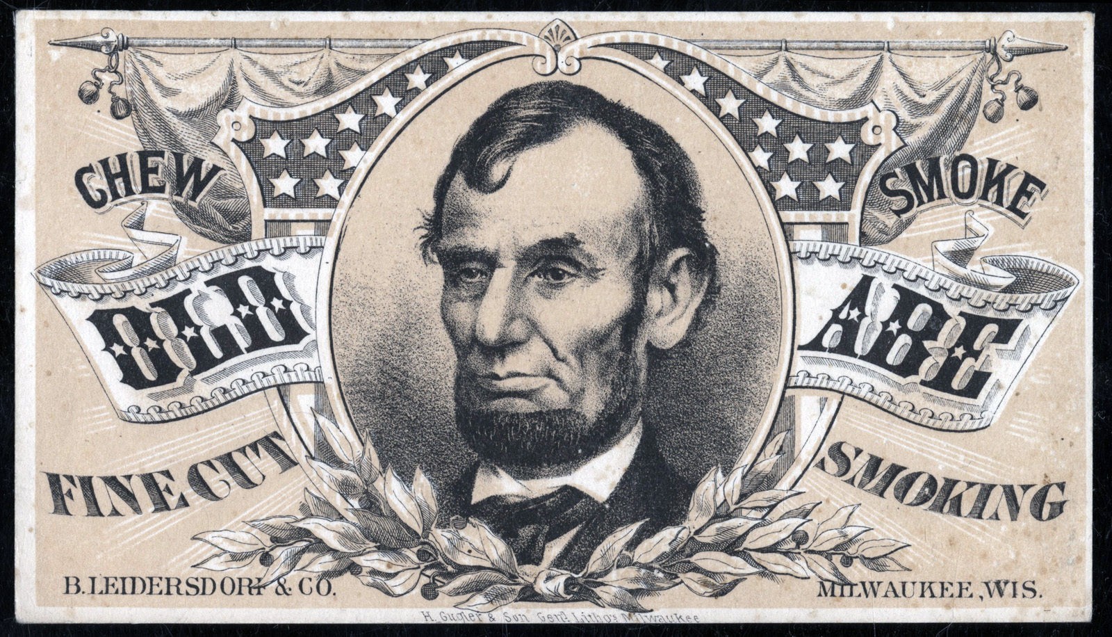 ca 1880 B. Leidersdorf & Co 