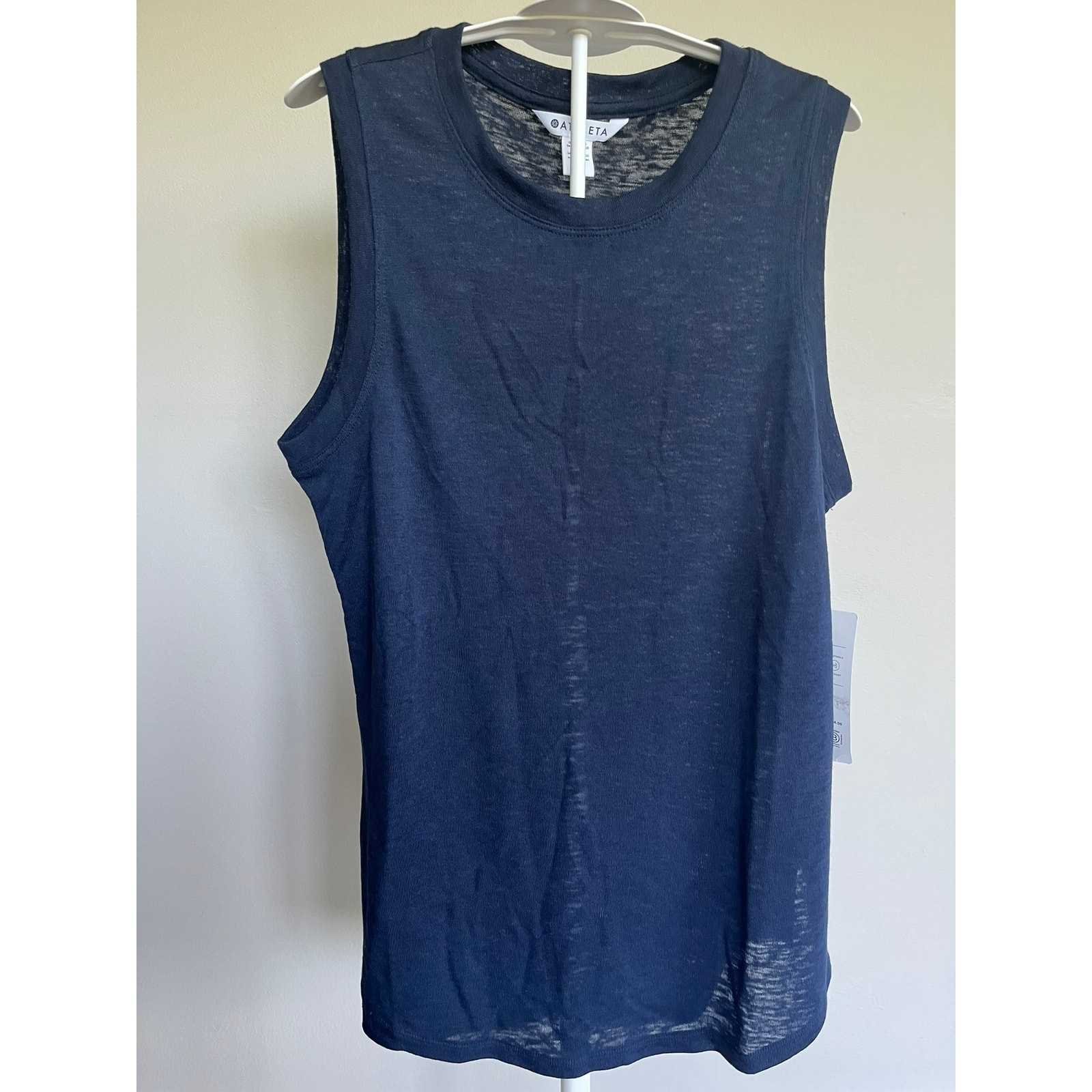 NWT - Athleta Breezy Tank Top, Navy, Small NWT - Athleta Breezy Tank Top, Navy, Small