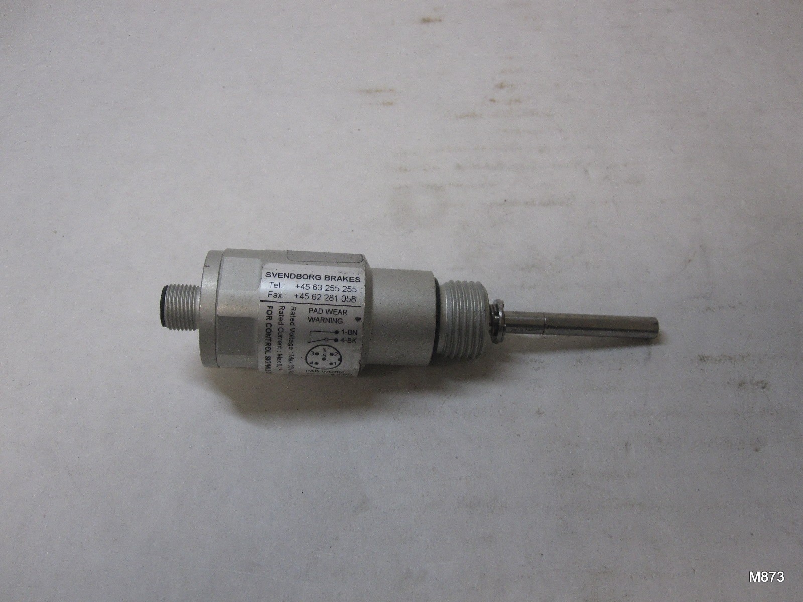 SVENDBORG BRAKES | 490-3711-804 / 490-3777-909 Wear Brake Sensor for BSAK 3000 SVENDBORG BRAKES | 490-3711-804 / 490-3777-909 Wear Brake Sensor for BSAK 3000