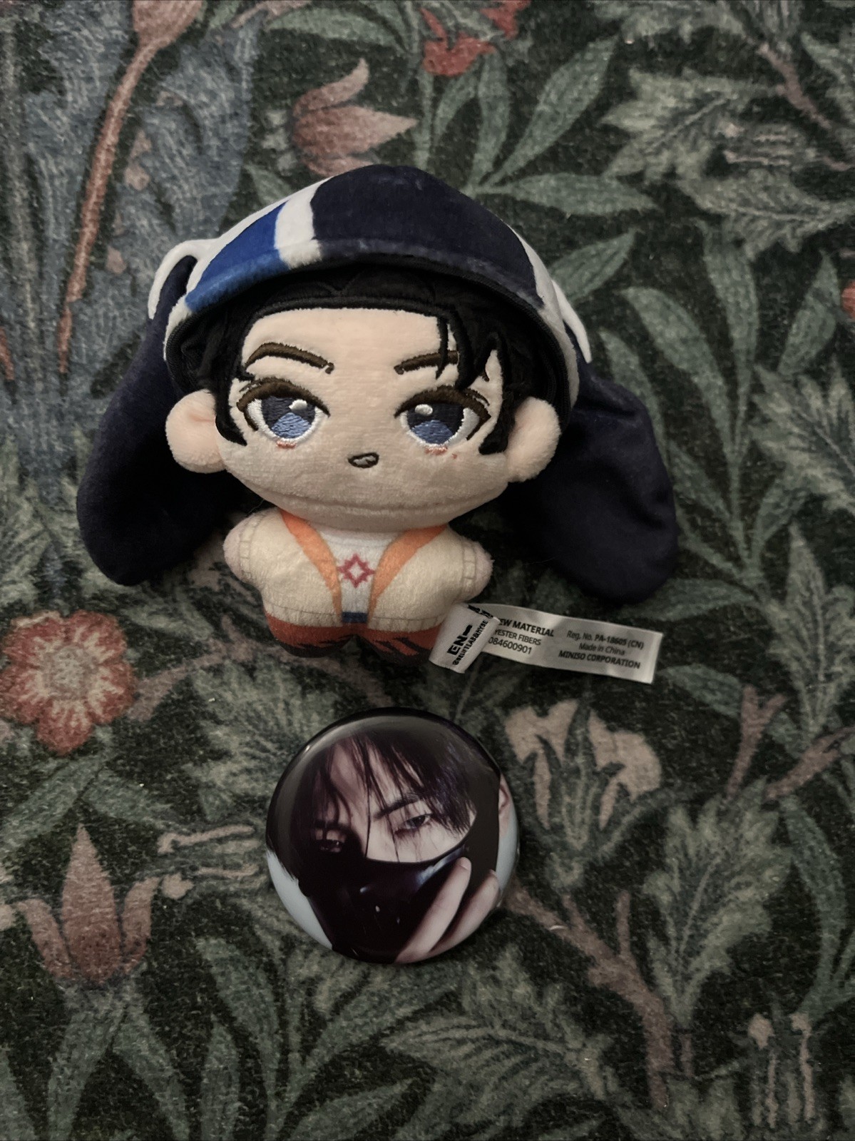 Enhypen Miniso Land Jay Plush 10cm Keychain Character Desire Unleash + Pin Kpop Enhypen Miniso Land Jay Plush 10cm Keychain Character Desire Unleash + Pin Kpop