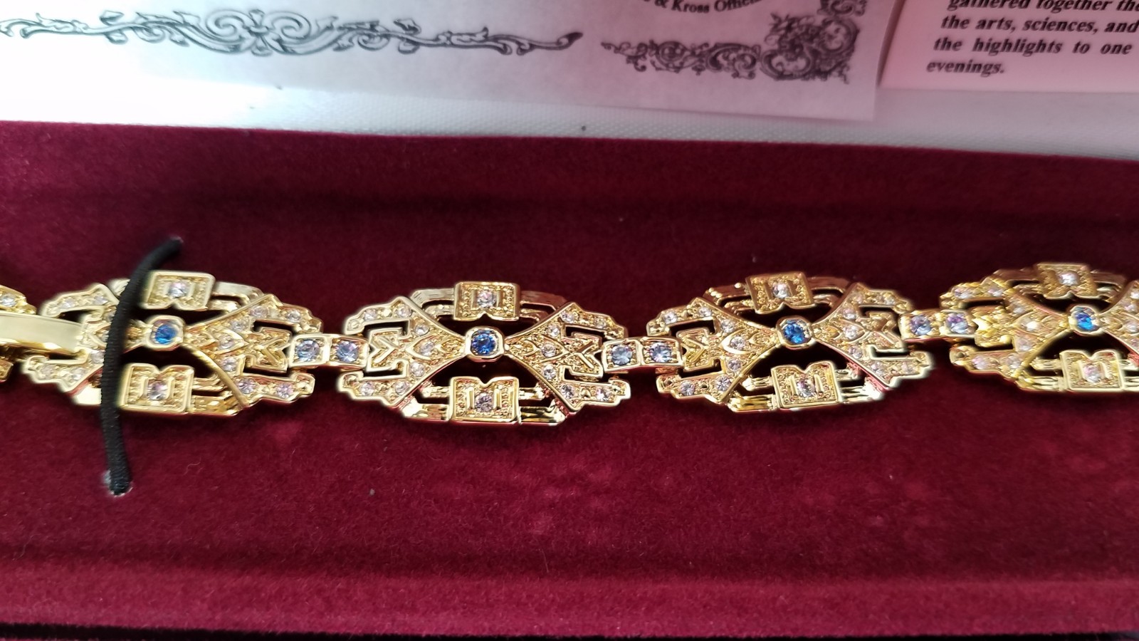 Camrose and Kross First Lady Jacqueline Kennedy Replica Jewelry Bracelet ArtDeco
