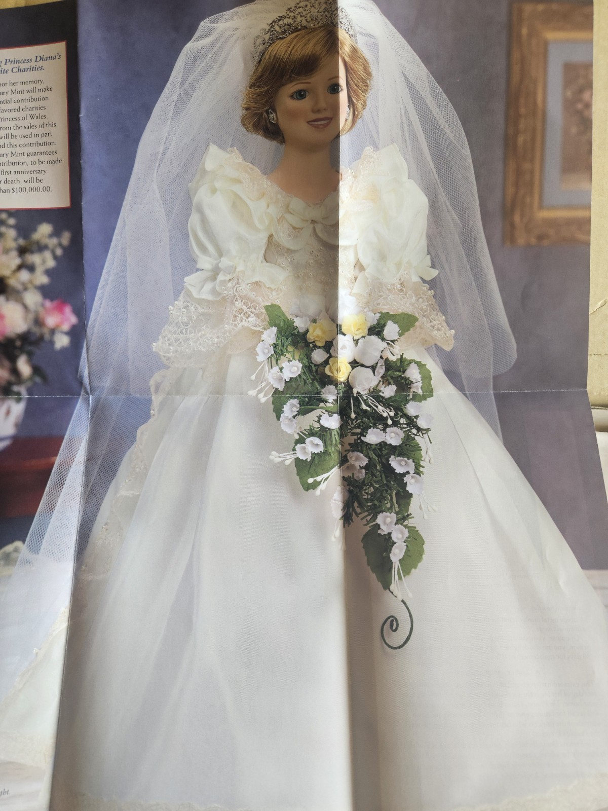 Princess Diana Bride Doll Commemorative Edition Danberry Mint. Excellent Cond. Princess Diana Bride Doll Commemorative Edition Danberry Mint. Excellent Cond.