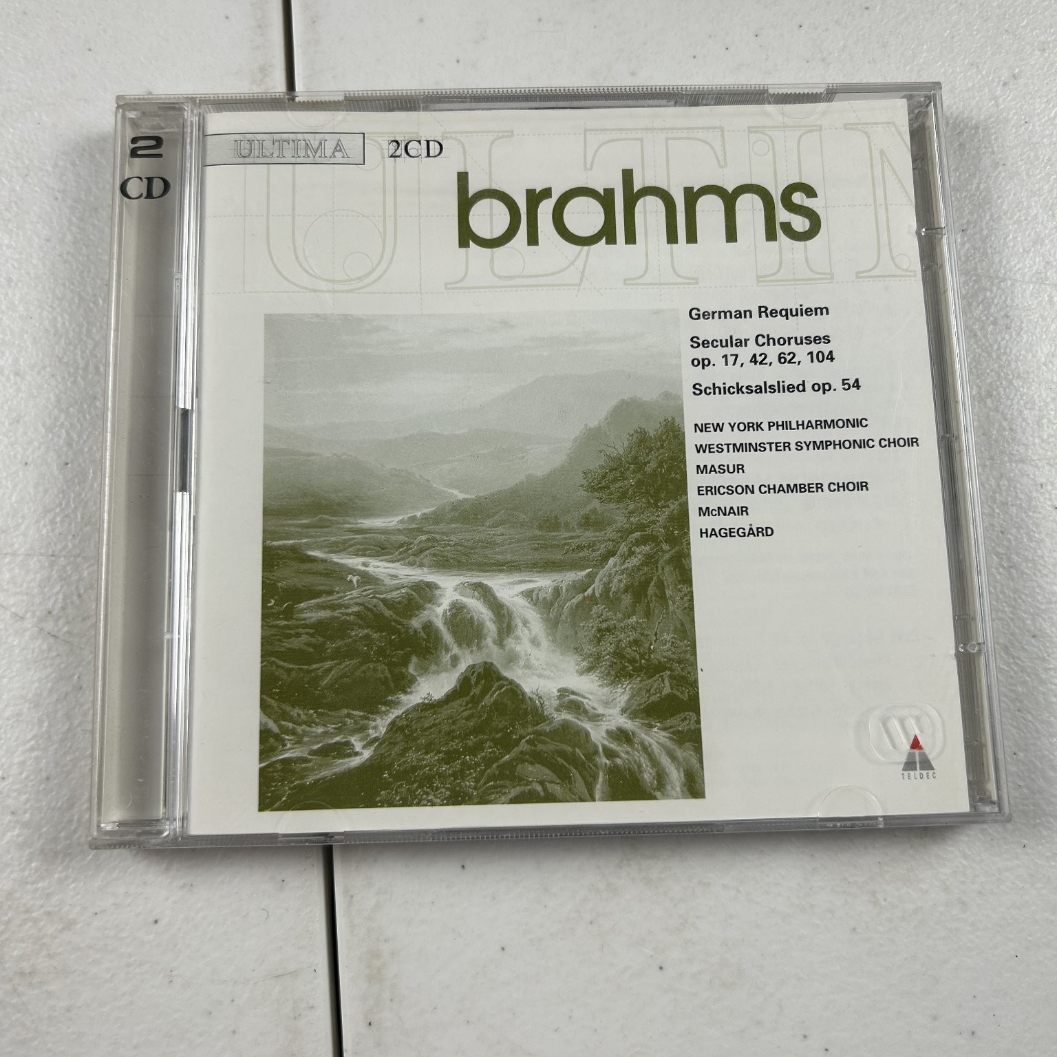 Brahms - German Requiem 2CD 1996 Teldec Classical Choral Orchestra
