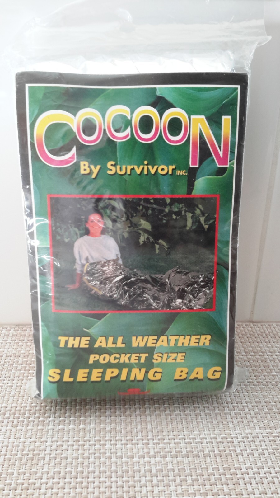 Cocoon by Survivor All Weather Pocket Size Sleeping Bag NEW Cocoon by Survivor All Weather Pocket Size Sleeping Bag NEW