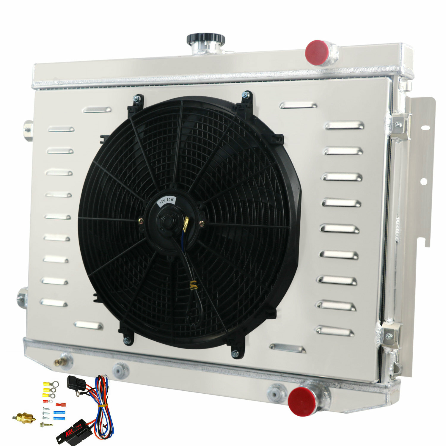 3-Row Radiator Shroud Fan for 1973~1978 DODGE CHRYSLER PLYMOUTH MOPAR V8‎ 503