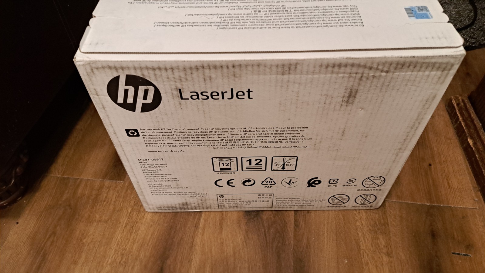 Hp cf281jc new unopened original hp black toner cartridge
