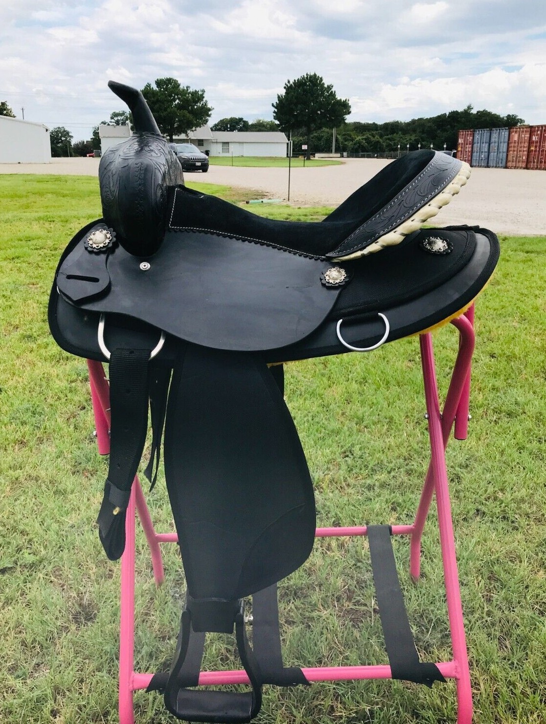 Comfortable Western Trail Saddle 14\ Comfortable Western Trail Saddle 14\
