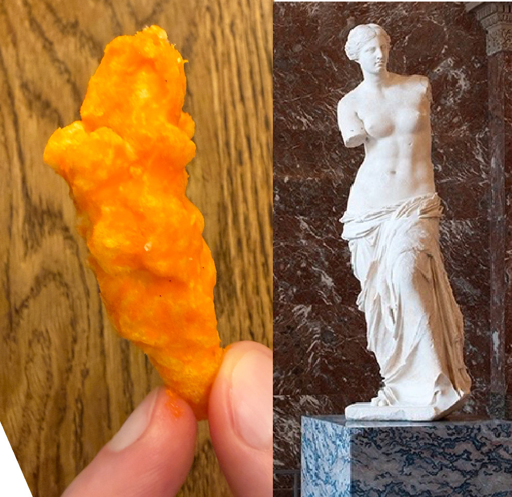 A Cheeto Shaped Like the Venus de Milo