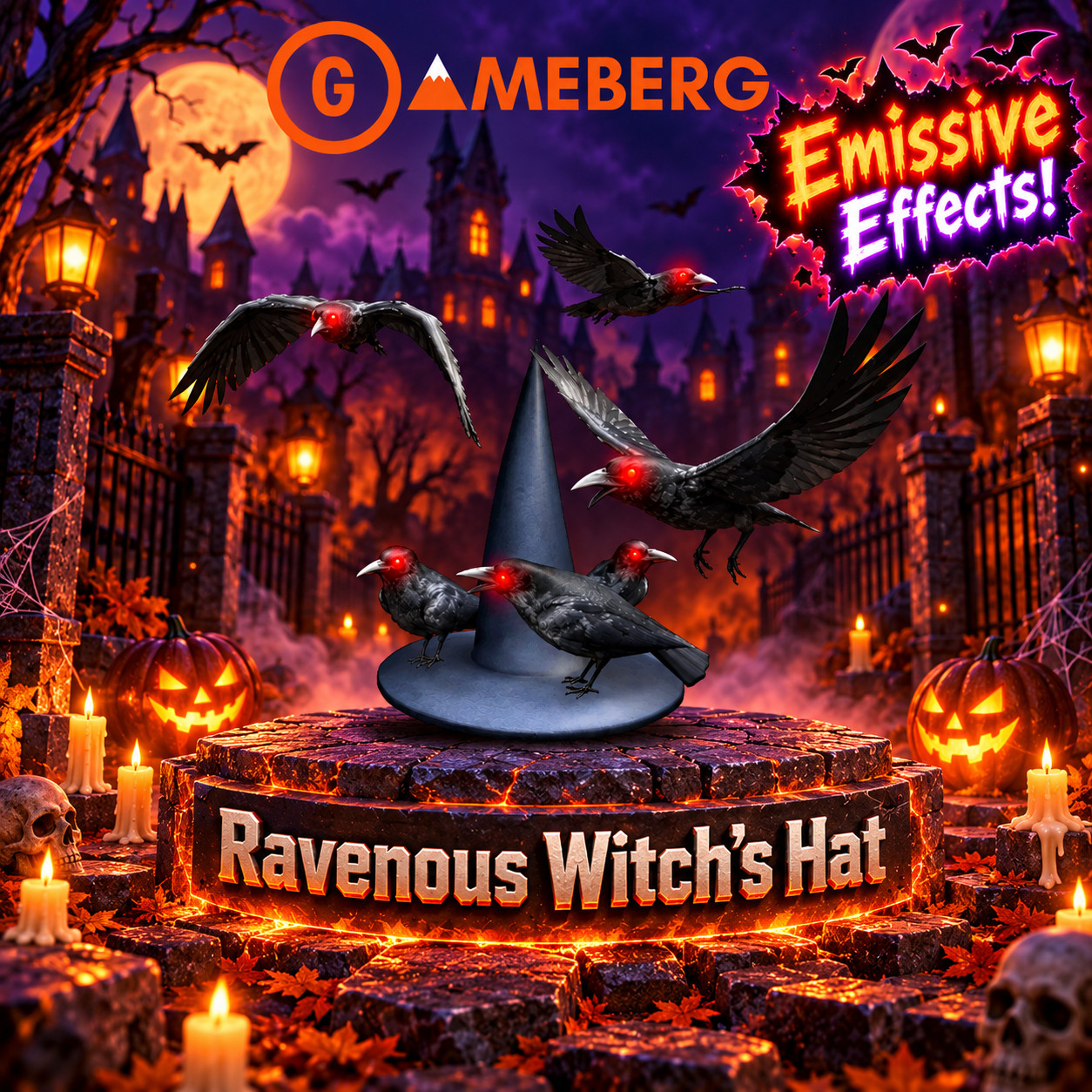 R0blox - Ravenous Witch\'s Hat - All platforms