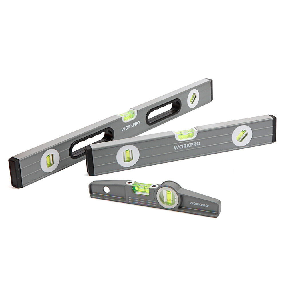 WORKPRO Spirit Level Set 9\