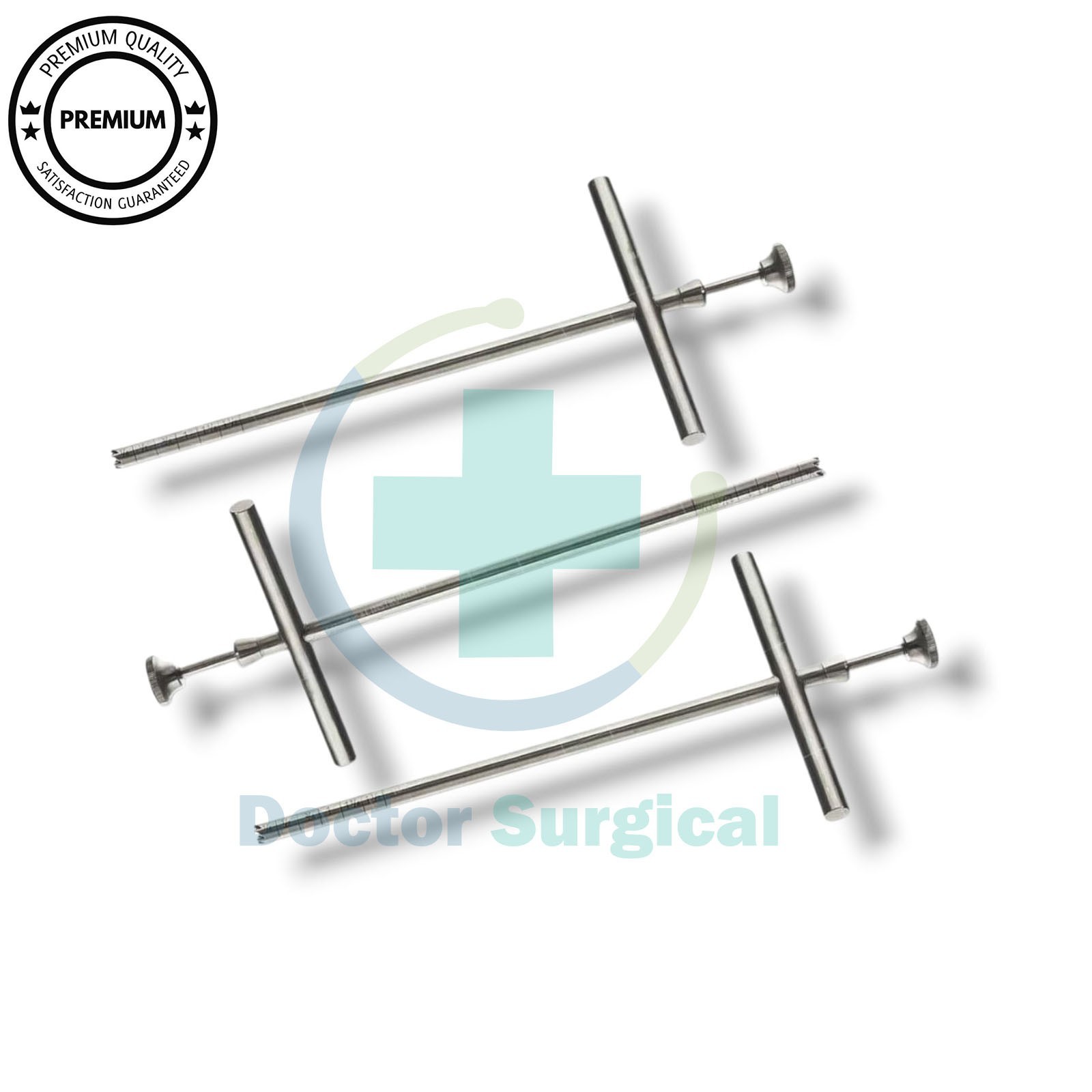 3 Pcs Set Orthopedic Michele Trephine German Stainless Steel Premium
