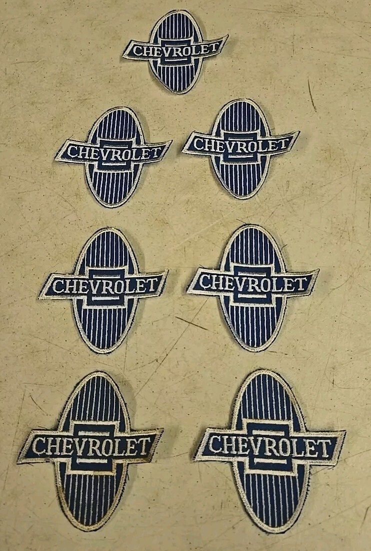 Vintage Early Chevrolet Service Uniform Bowtie Patch Lot Of 7 (1929-31 Emblem) Vintage Early Chevrolet Service Uniform Bowtie Patch Lot Of 7 (1929-31 Emblem)