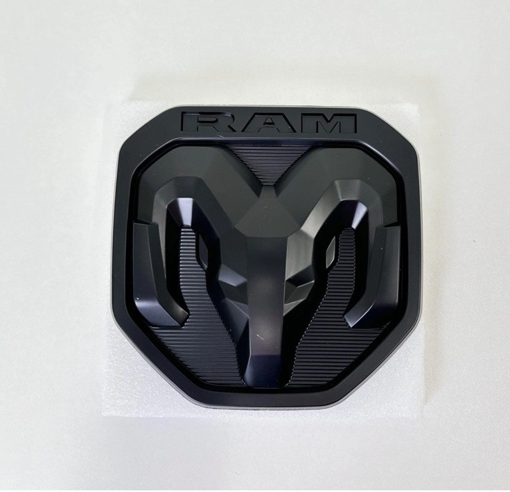 2019-2023 RAM Tailgate Emblem Black - Officially Licensed Mopar Product