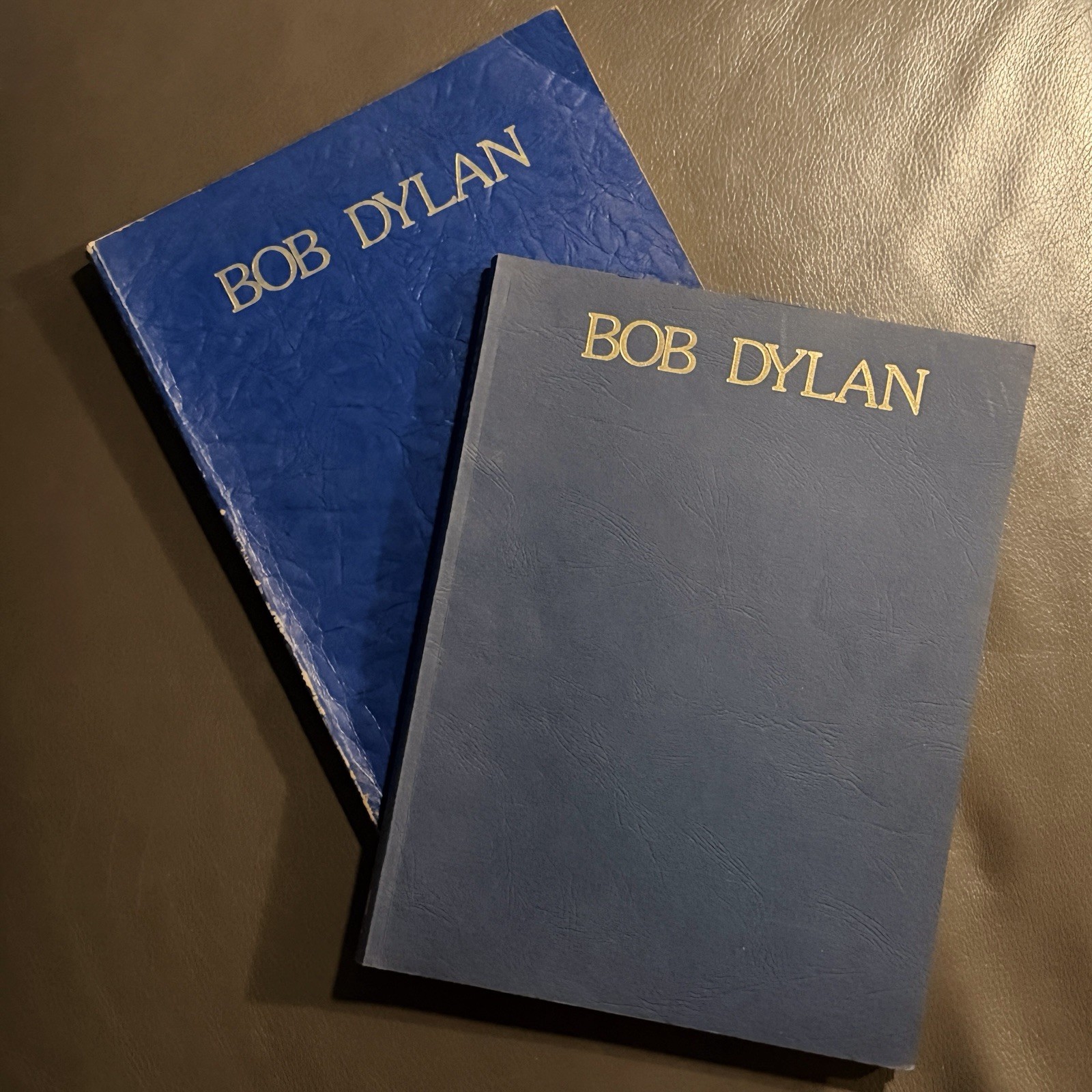 Set Bob Dylan Songbooks 1974 Warner Bros Sheet Music 1st Ed & Reprint VF0253
