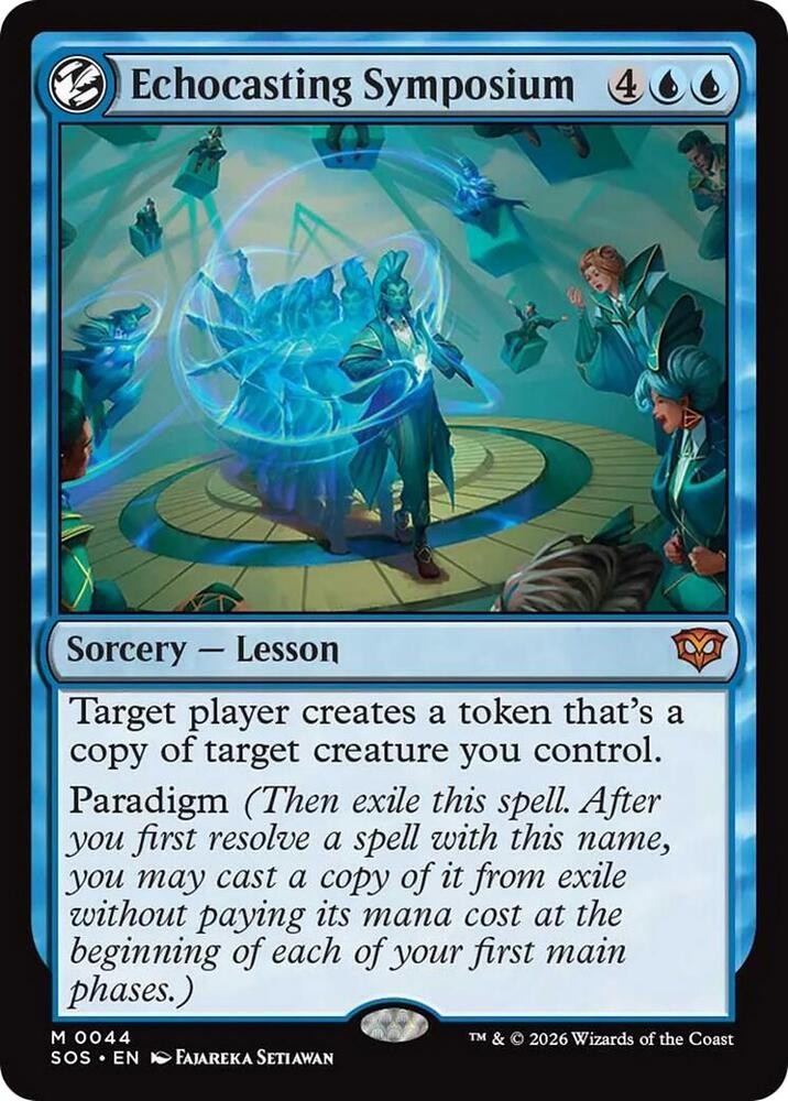 1x Echocasting Symposium - Secrets of Strixhaven Near Mint - MTG
