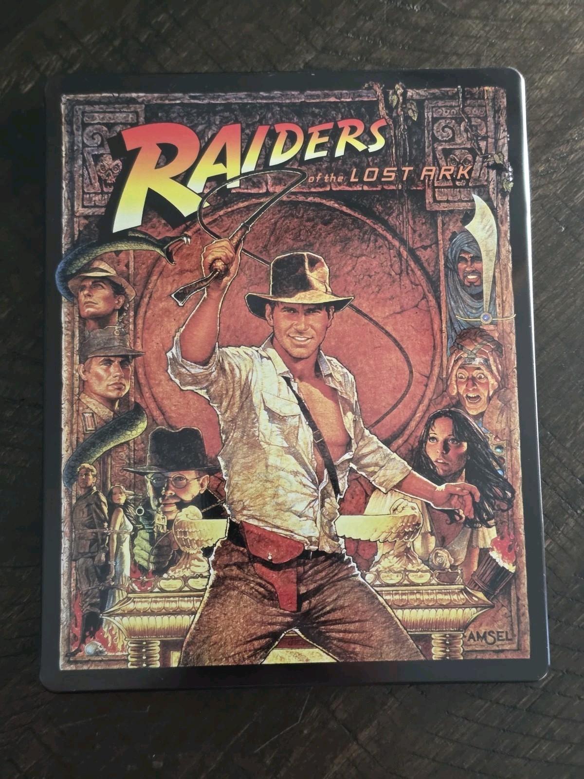 Indiana Jones&Raiders of the Lost Ark LIMITED Steelbook Ultra 4K RARE/OOP
