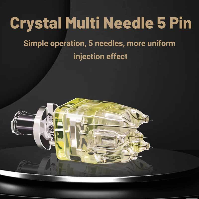 5~100PCS Crystal 5pin Multi Ne1dle for Meso Device 32G 1.5mm USA Seller