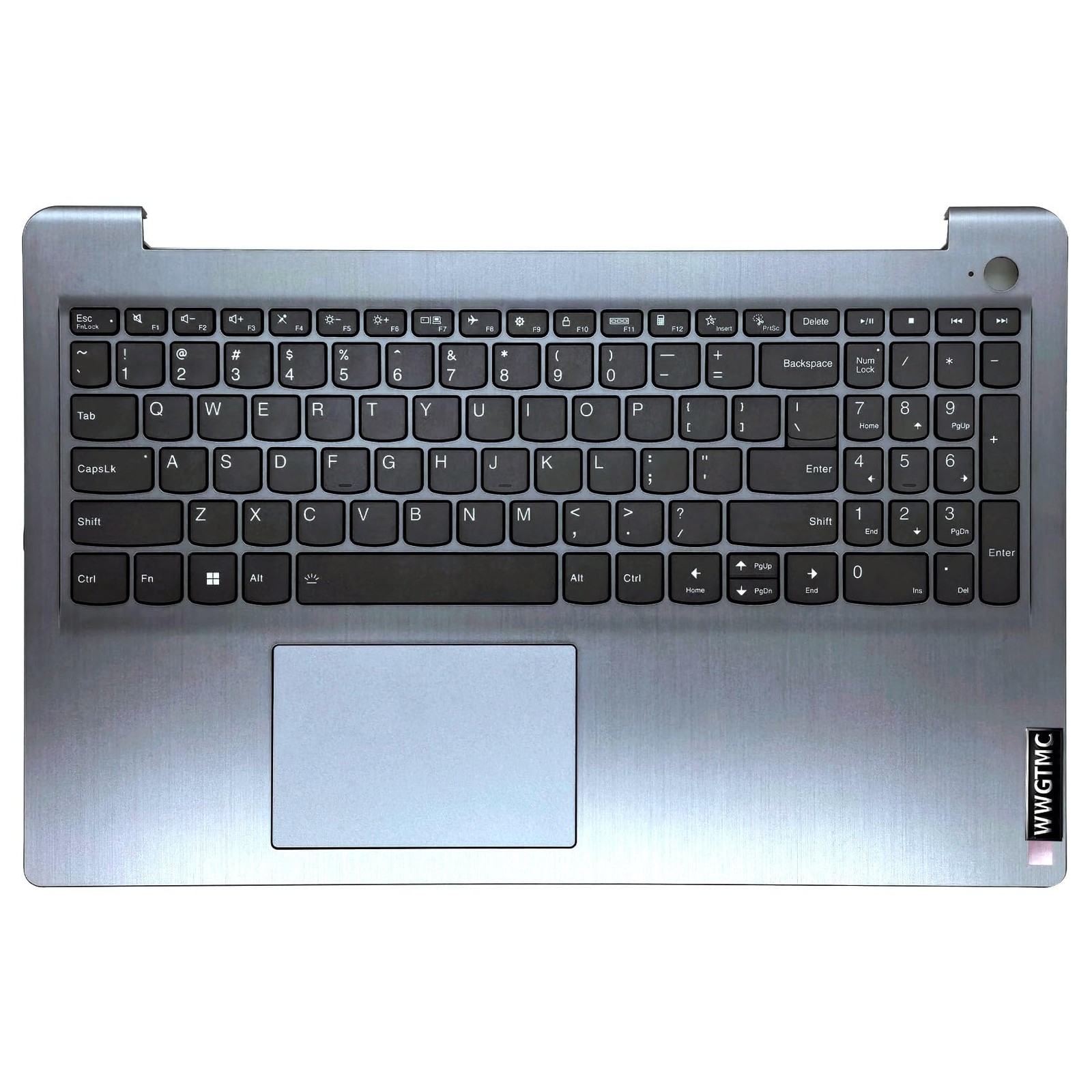 WWGTMC 5CB1H77922 Replacement Upper Case Palmrest Top Cover for Lenovo IdeaPa...