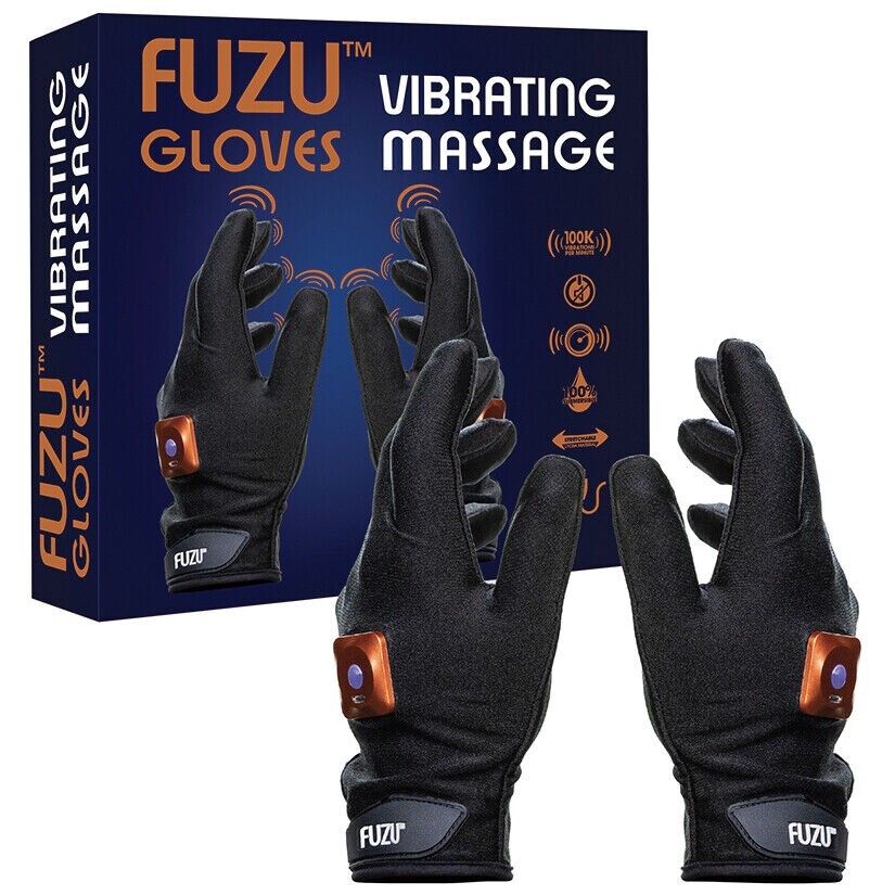 Fuzu Vibrating Massage Glove Waterproof Complete Set Full Body Hand Massager Fuzu Vibrating Massage Glove Waterproof Complete Set Full Body Hand Massager