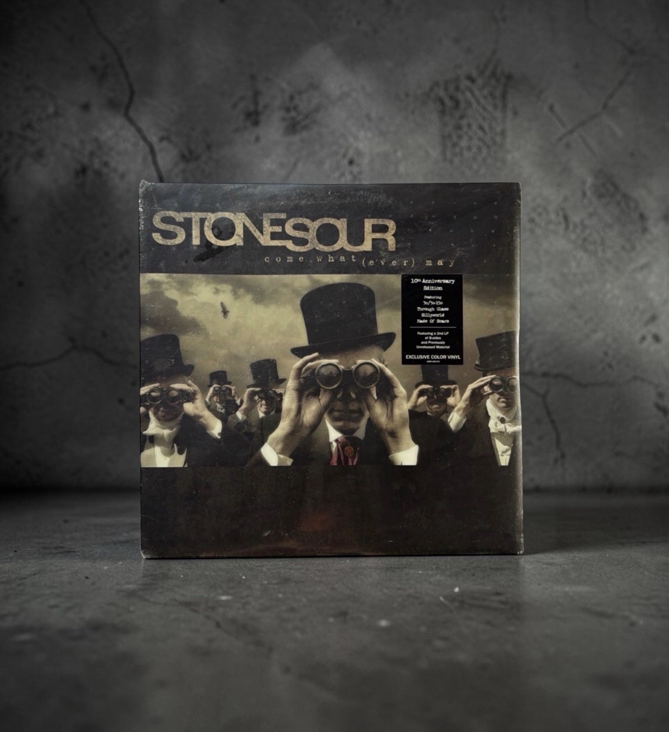 Stone Sour Come What(ever) May Gold/Black Marbled Vinyl NEW Sealed 2x LP *RARE*