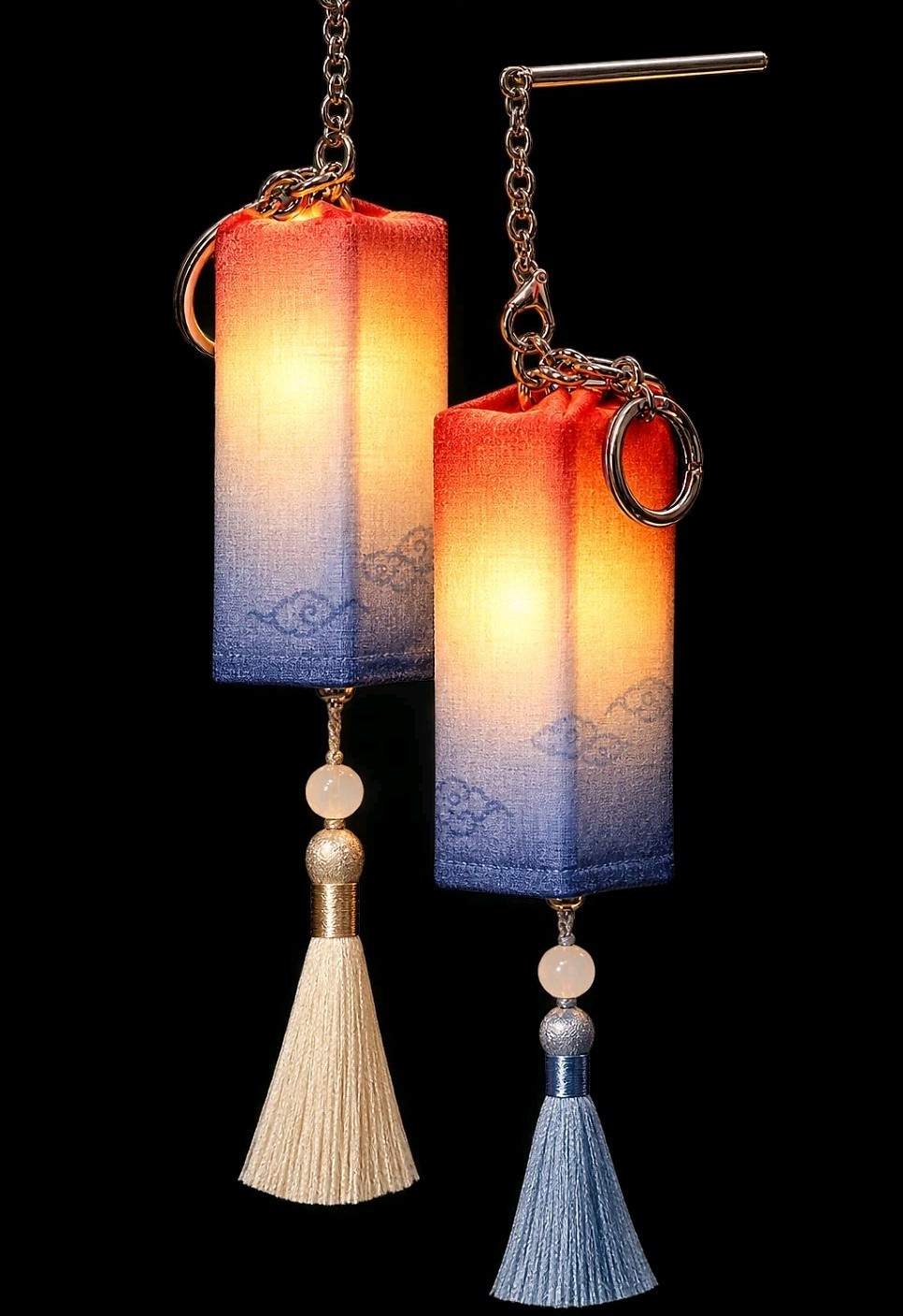 💛Korea Limited💛 Korean Traditional Lantern Keyring Key Chain K-drama K-goods