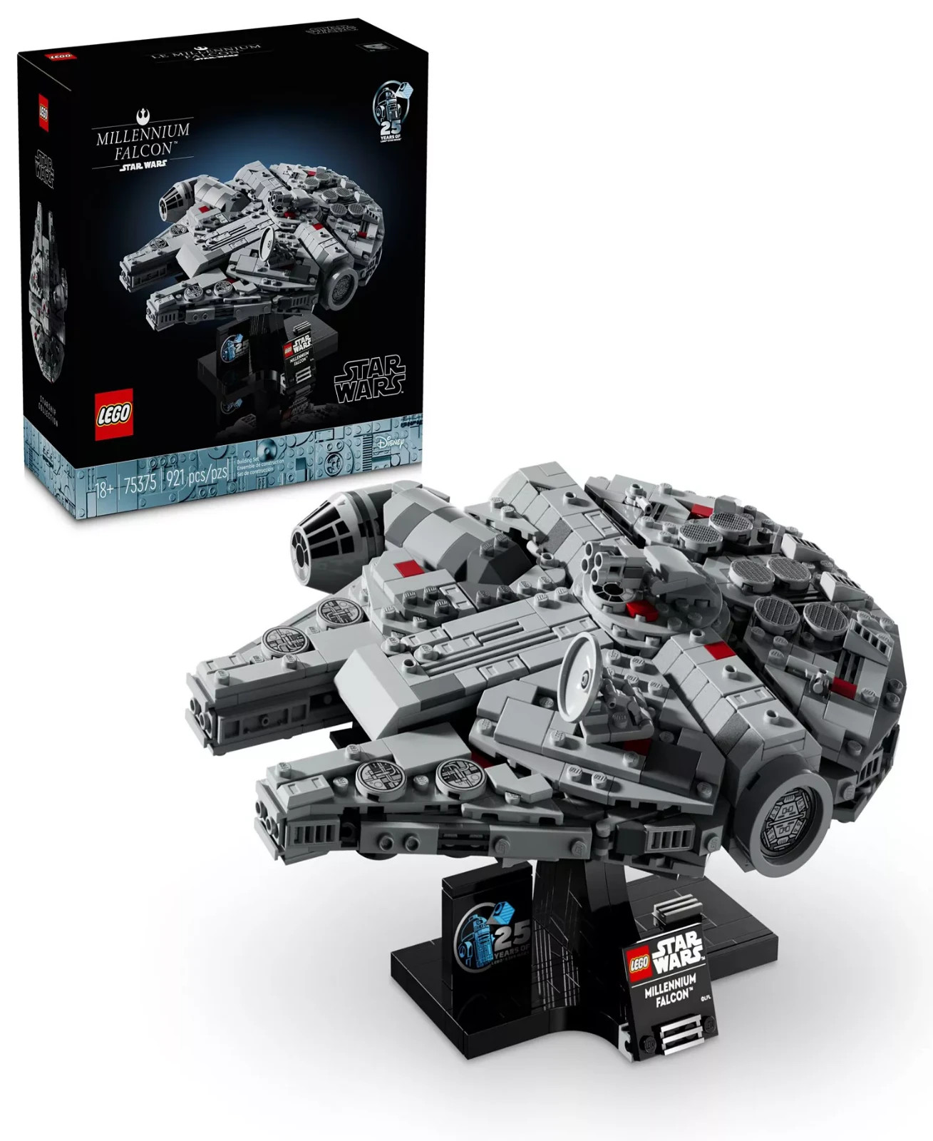 LEGO Star Wars Millennium Falcon 75375 Toy Building Set, 921 Pieces