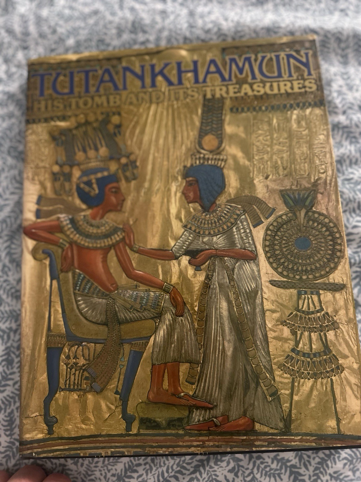 Tutankhamun His Tomb and Its Treasures 1976 First Edition Hardcover Egypt