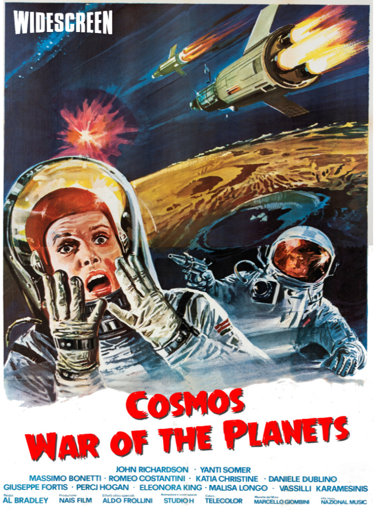 Cosmos War of the Planets  1977 DVD Sci-Fi Classic WIDESCREEN Drive-in Thriller