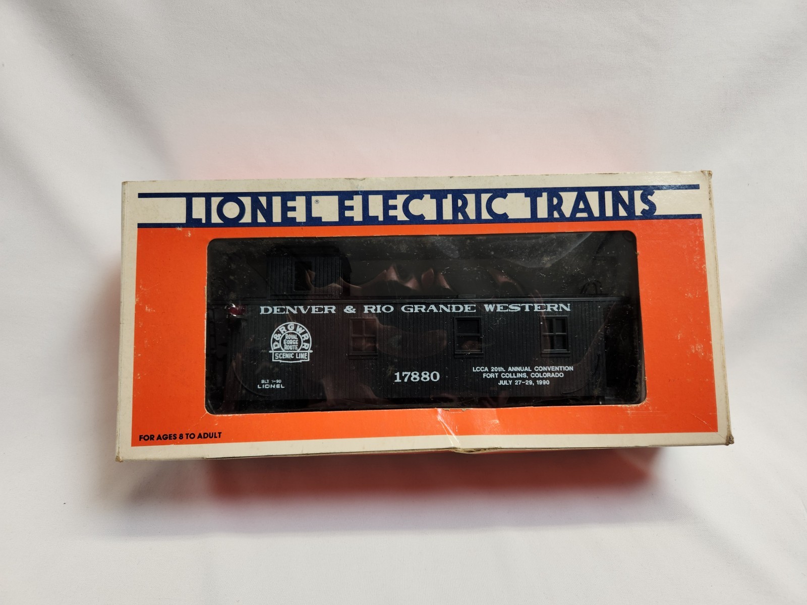 Vintage LIONEL 1990 LCCA Convention Car 6-17880 New in Box
