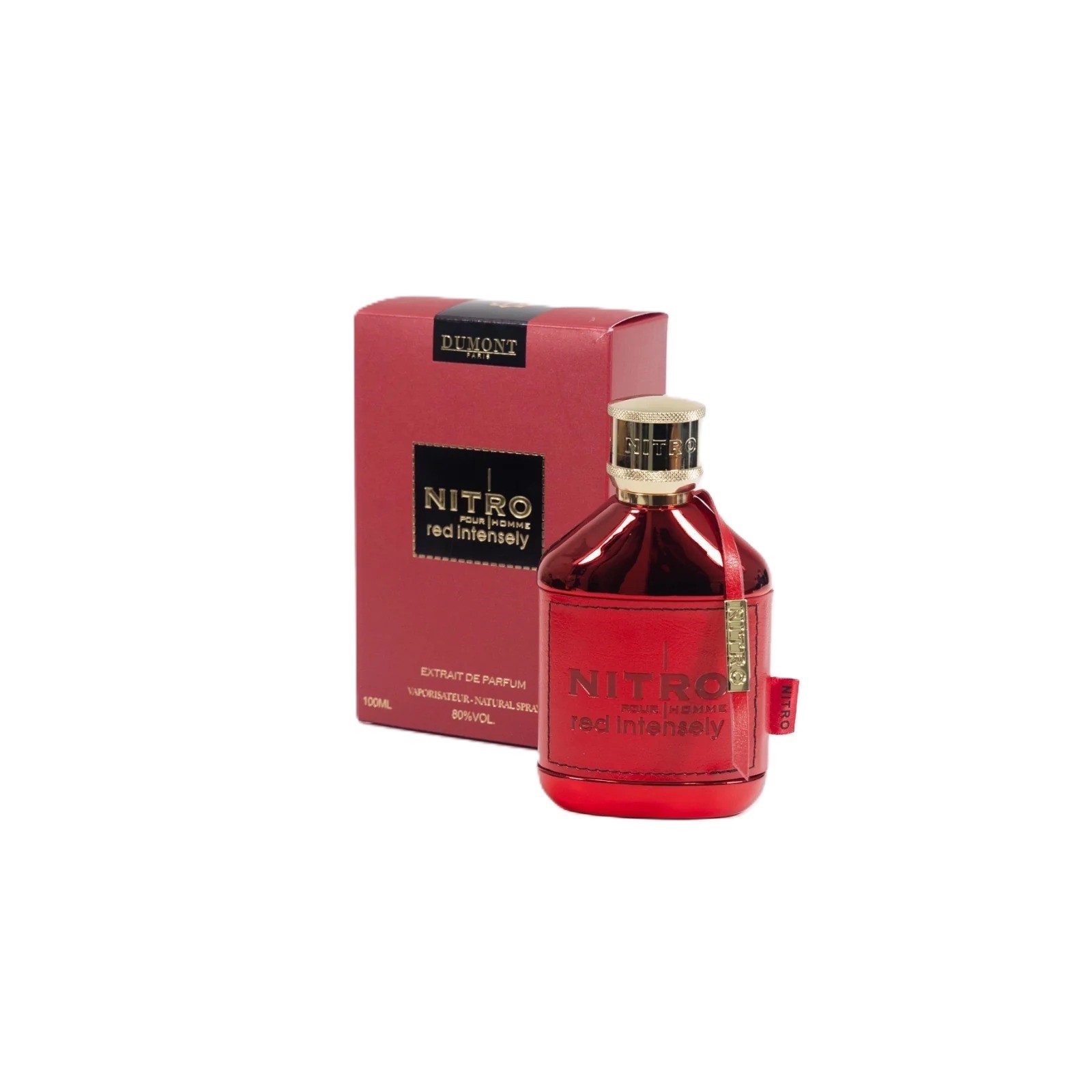 Dumont Men\'s Nitro Red Intensely EDP Spray 3.4 oz Fragrances 3760060769565