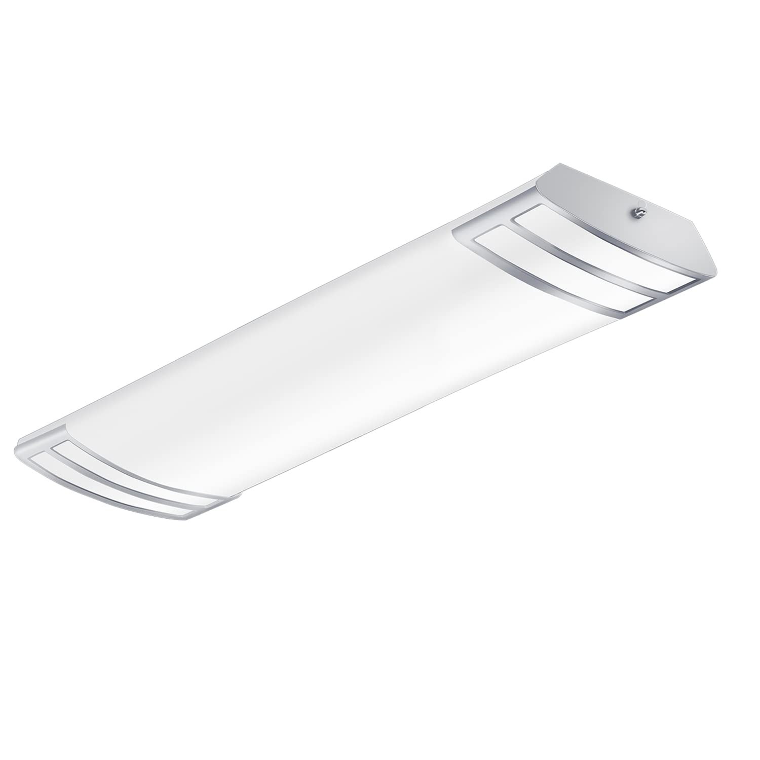 2ft Led Light 20w 2200lm Led Linear Flush Mount Lights 4000k Neutral White 2 Foo