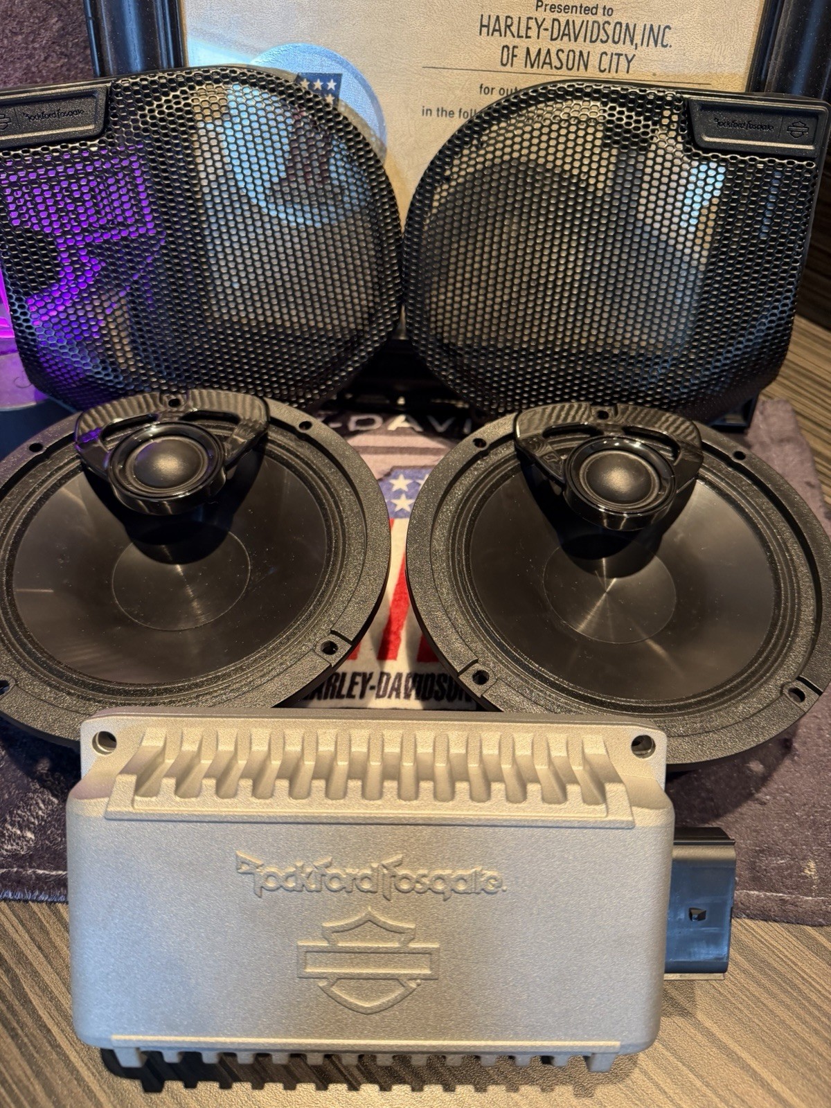 Harley-Davidsonš„ Rockford Fosgate System Fits 2024-2026 Street Glide 200 Watt Harley-Davidsonš„ Rockford Fosgate System Fits 2024-2026 Street Glide 200 Watt