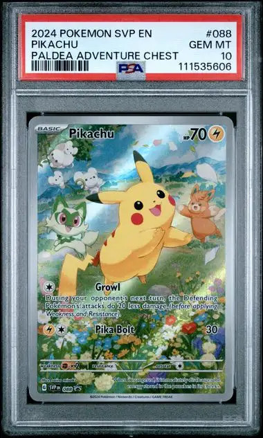 Pokemon Promo #88 Pikachu PSA 10