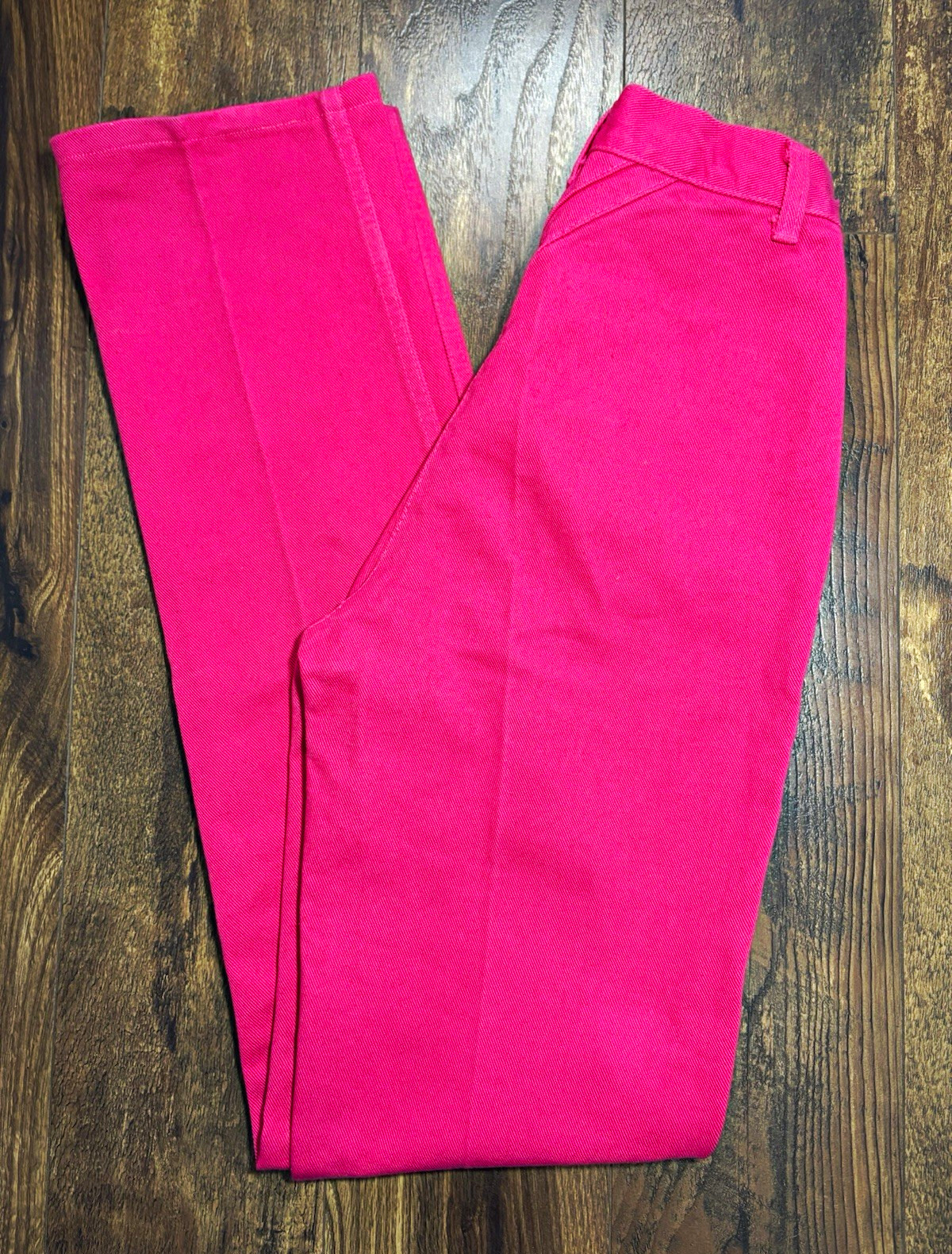 Vintage Hot Pink Roper Jeans Size 3/4 Waist 24 inches
