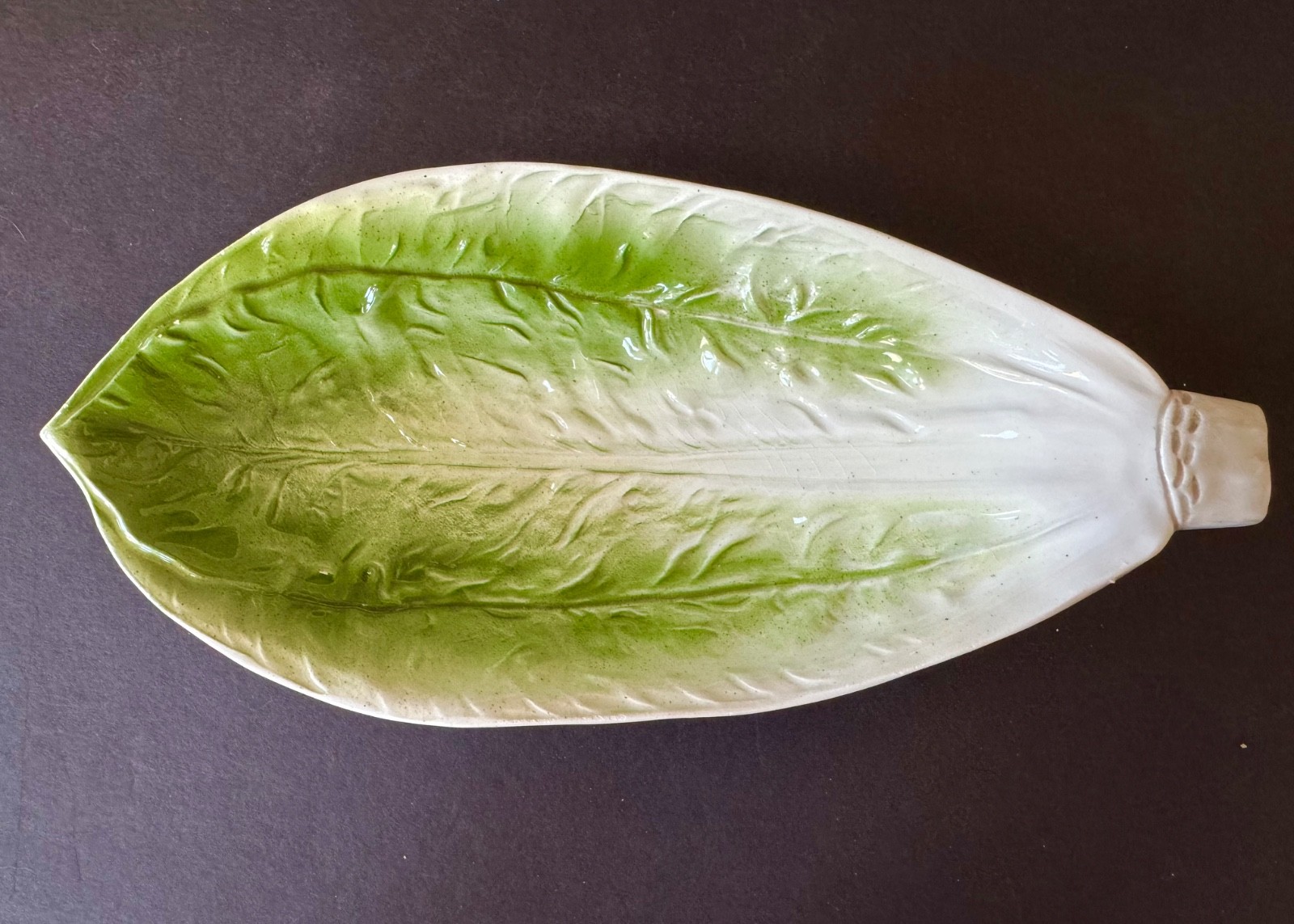 Bassano Ceramic Serving Plate DR5 Salad 3D Design From Italy 10\
