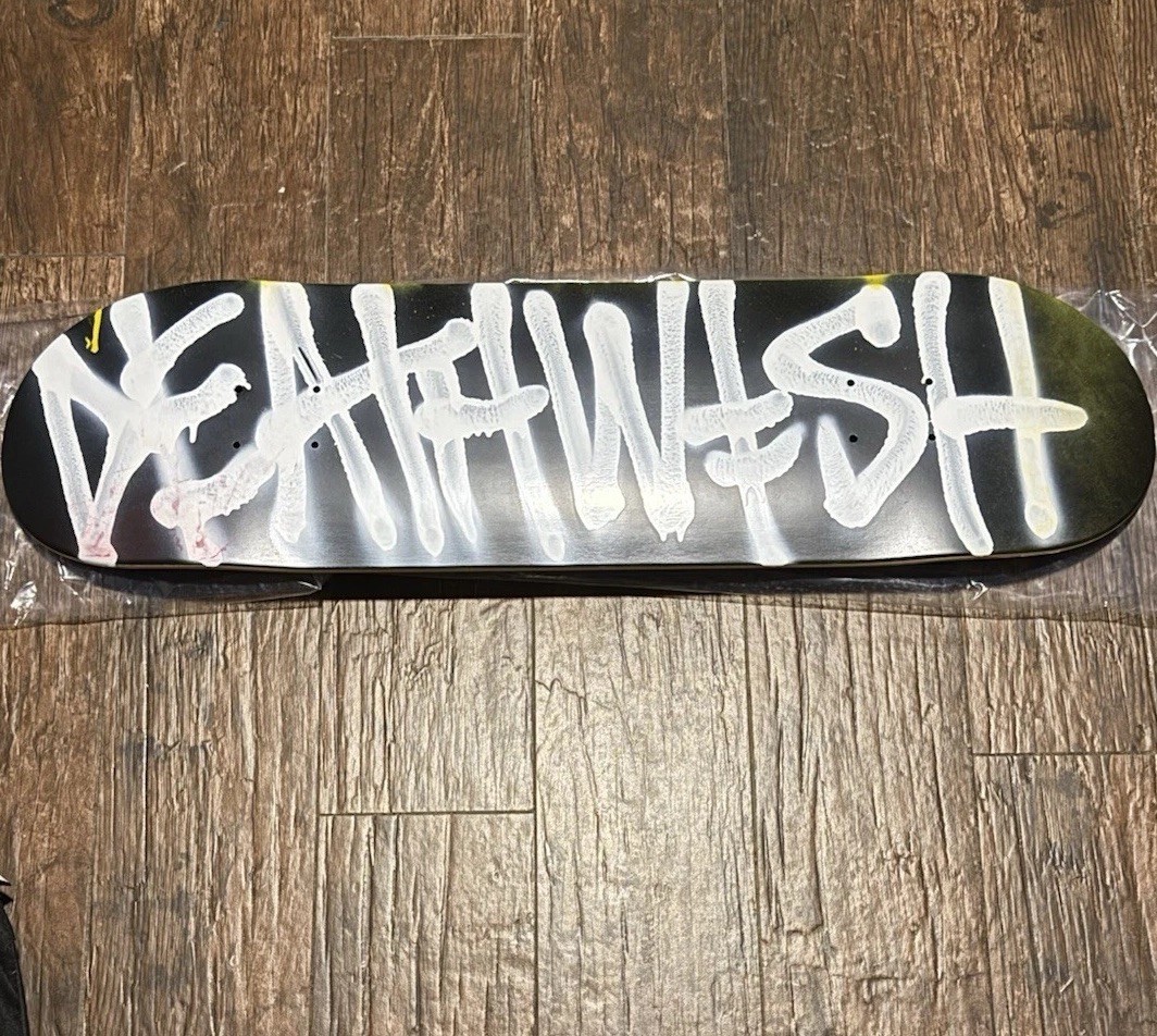 Deathwish Erik Ellington Hand Spray Deck 8.38 Limited 1 of 20 RARE