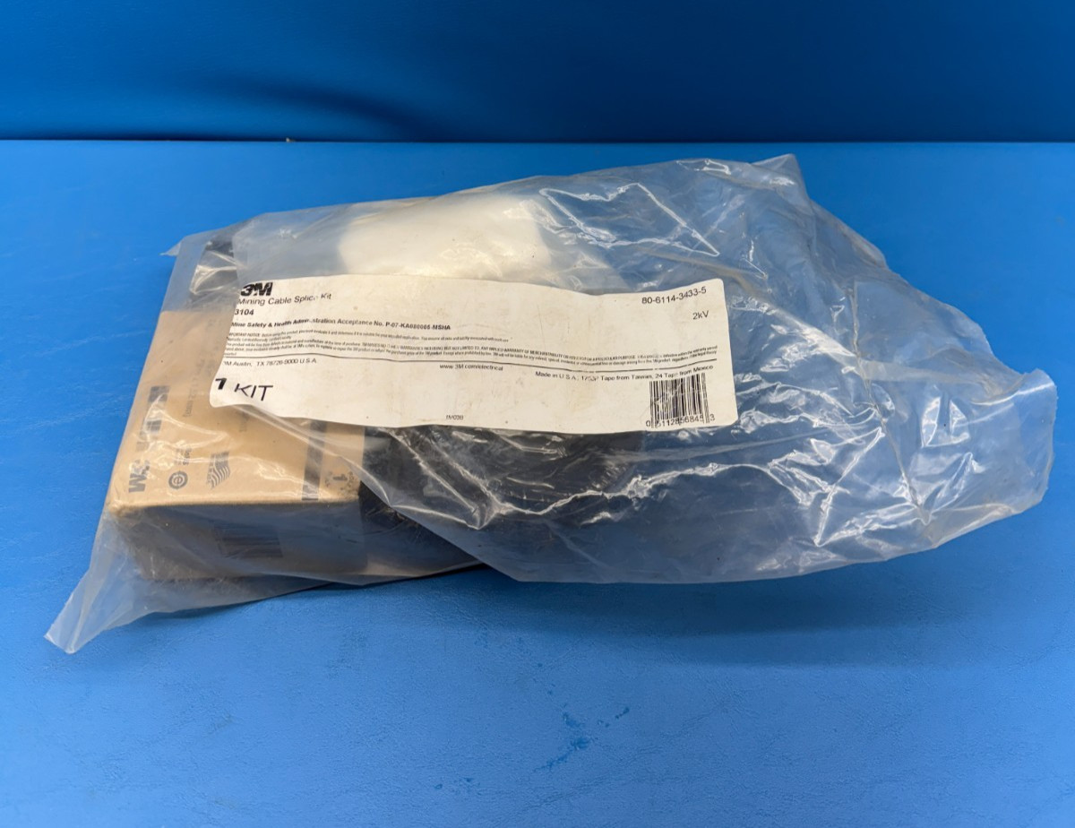 Genuine 3M 3104 3100-Series Mining Cable Splice Kit