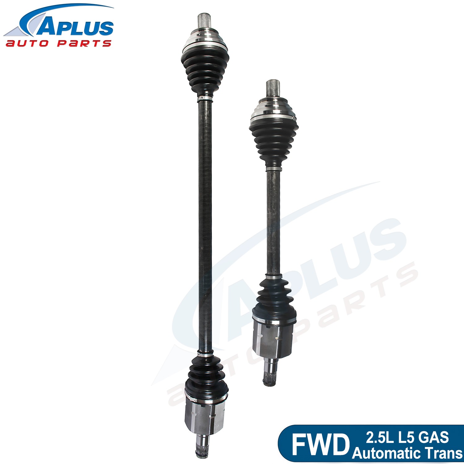 CV Axle Shaft Front Left Right Set for Volkswagen Passat 2.5L Automatic 2012-14