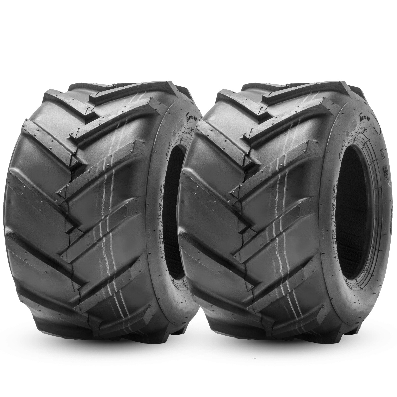 2X 24x12.00-12 Lawn Mower Tires 24x12x12 Tractor Turf Tire 4PR 24x12-12 Tubeless