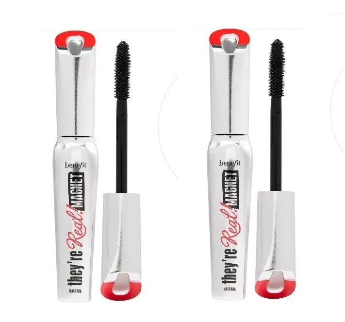 2 Pack * benefit They're Real MAGNET Mascara Full Size 0.32 oz / ea. 2 Pack * benefit They're Real MAGNET Mascara Full Size 0.32 oz / ea.