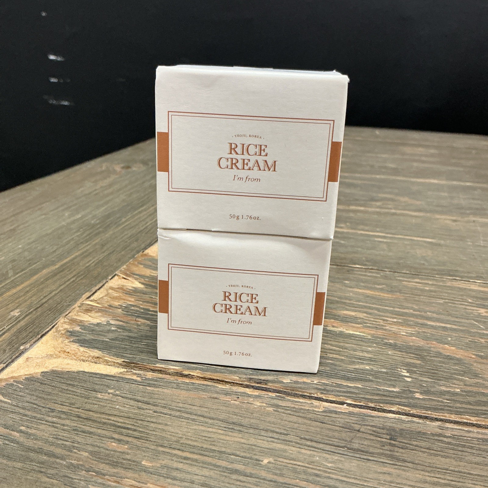 I’m From Rice Cream 50g 1.76oz Korean Moisturizer NEW Sealed In Box- 2 Pack